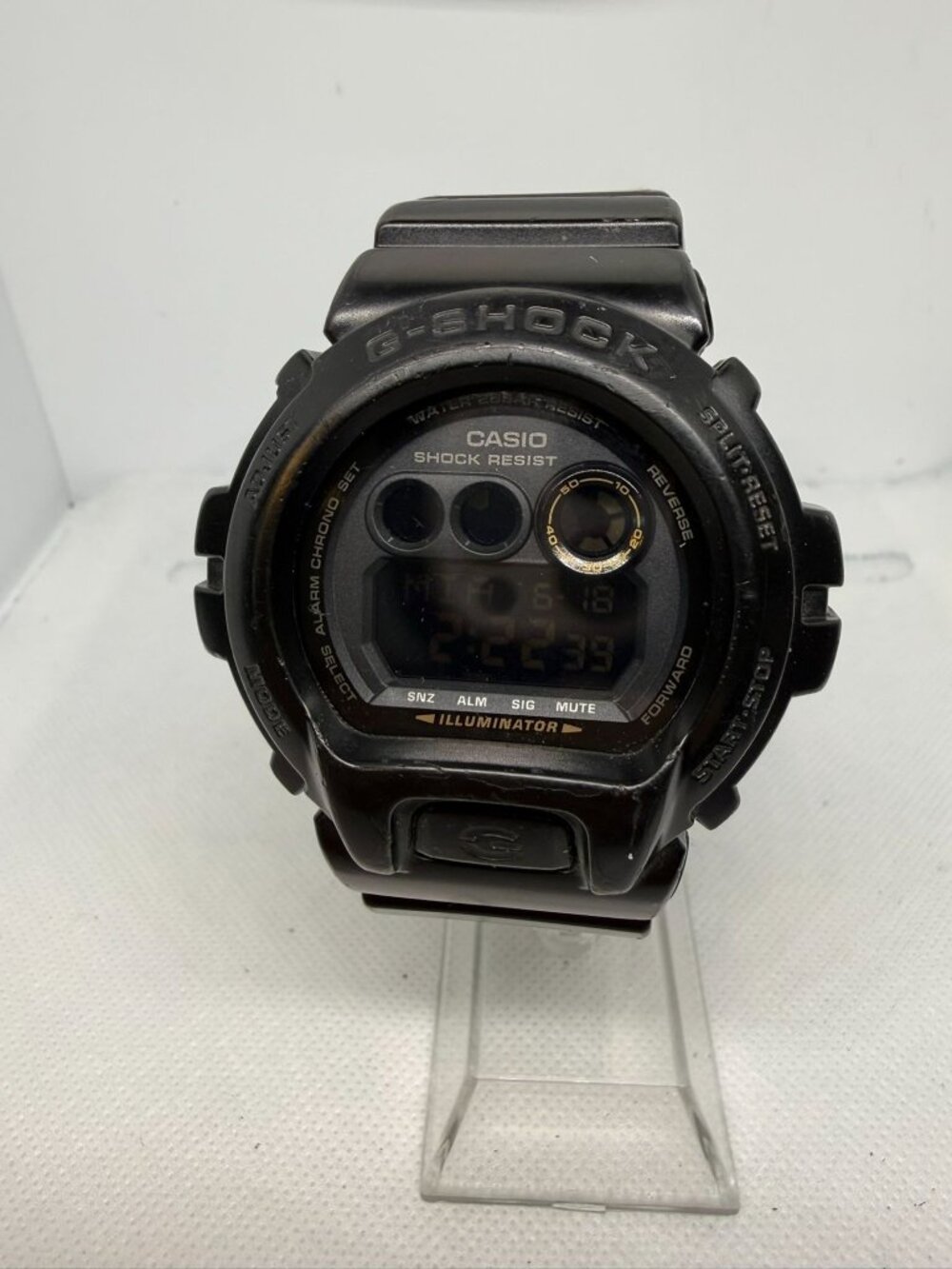 Casio G-Shock GD-X6900-1 Oversized Black Digital Resin 10-Yr Batt 200M WR 6900